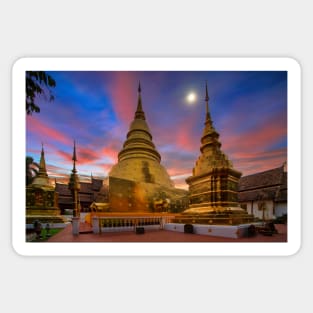 Wat Phra Singh sunrise Sticker